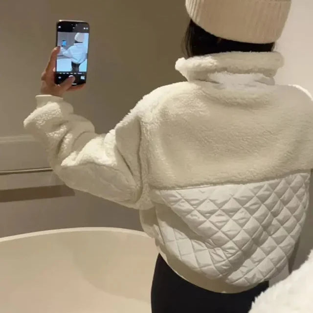 Quilted Sherpa Jacket