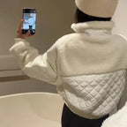 Quilted Sherpa Jacket