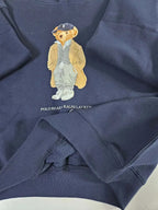 Classic Navy Bear Hoodie