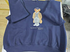 Classic Navy Bear Hoodie
