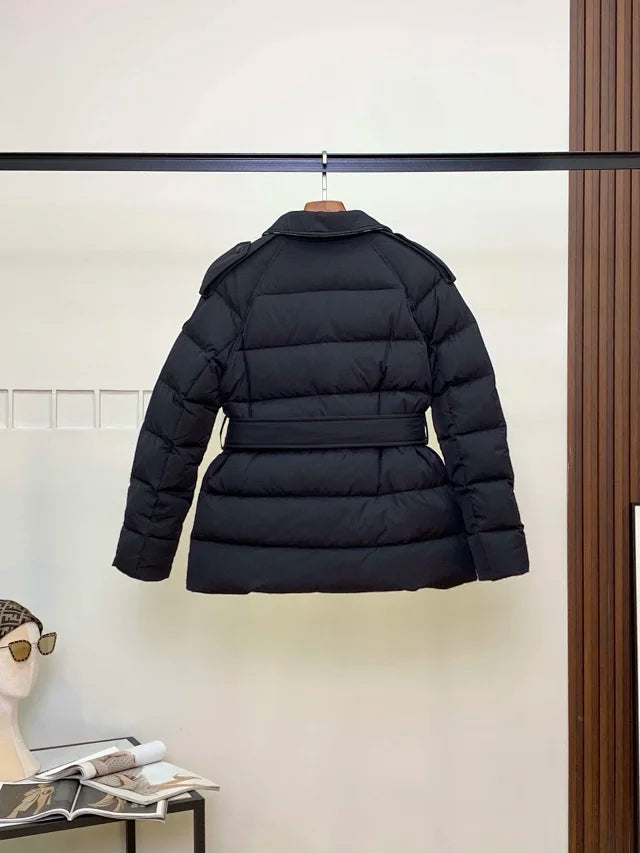 Belted Down Jacket