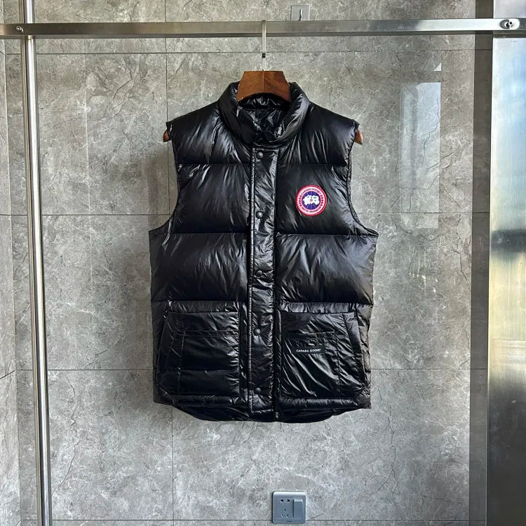Glossy Down Vest