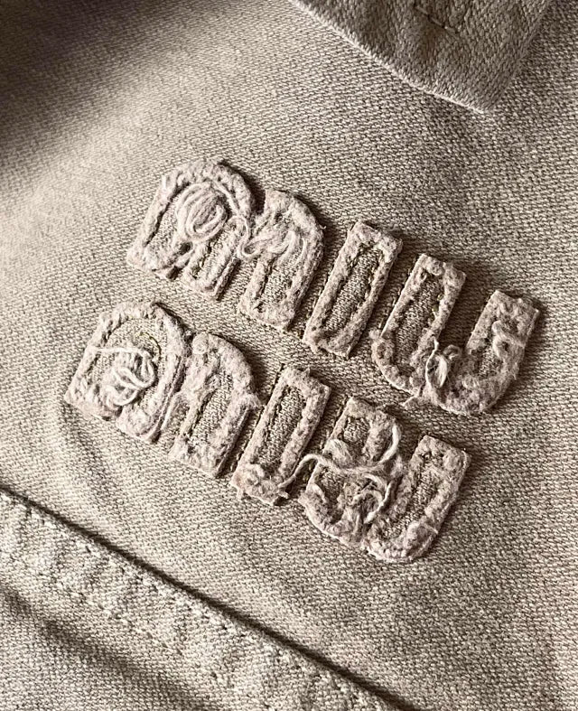 Unisex Khaki Zip Jacket