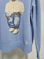 Casual Bear Knit Sweater