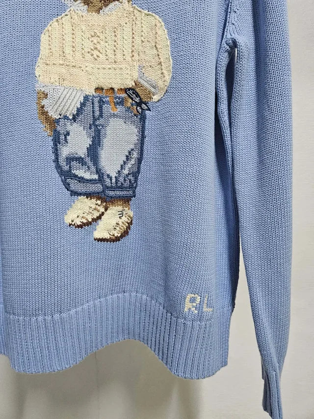 Casual Bear Knit Sweater