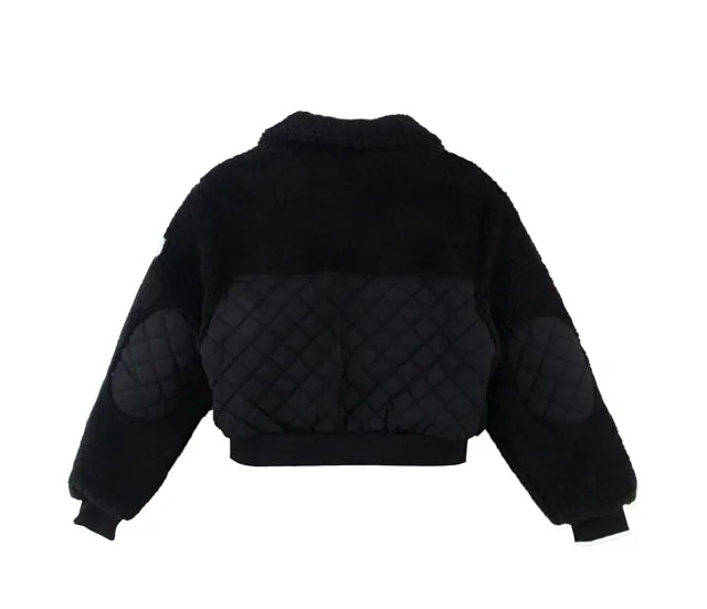 Quilted Sherpa Jacket