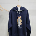 Classic Navy Bear Hoodie