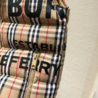 Check Puffer Vest