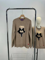 Tuxedo Bear Knit Sweater