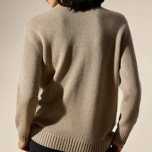 Tuxedo Bear Knit Sweater