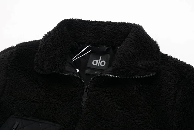 Quilted Sherpa Jacket