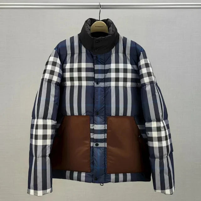 Check Down Jacket