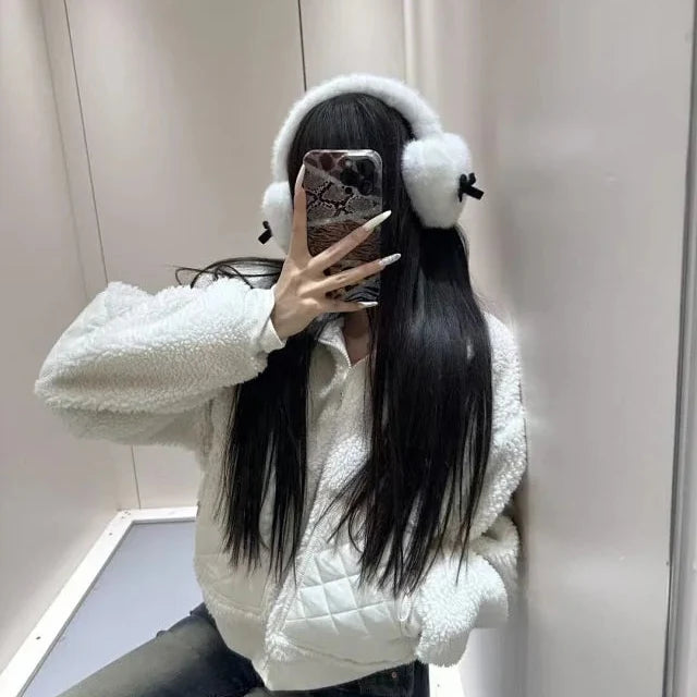 Quilted Sherpa Jacket