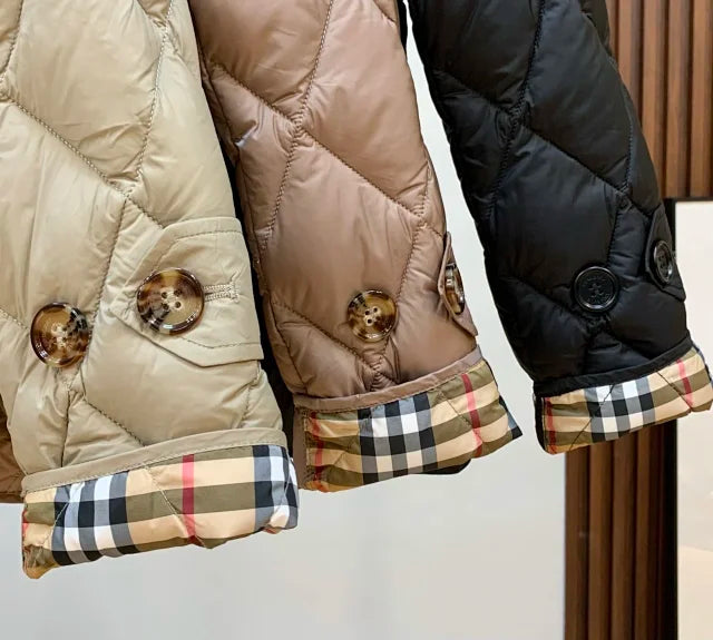 Diamond-Quilt Jacket