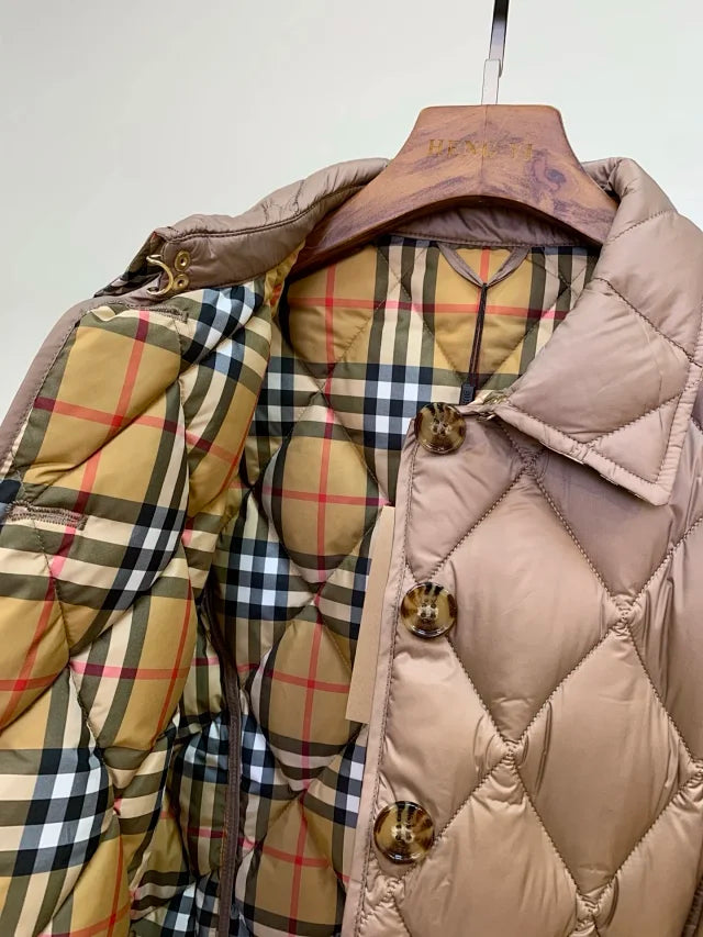 Diamond-Quilt Jacket