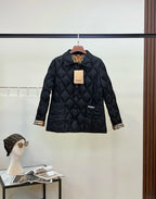 Diamond-Quilt Jacket