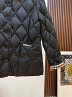 Diamond-Quilt Jacket