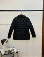 Diamond-Quilt Jacket