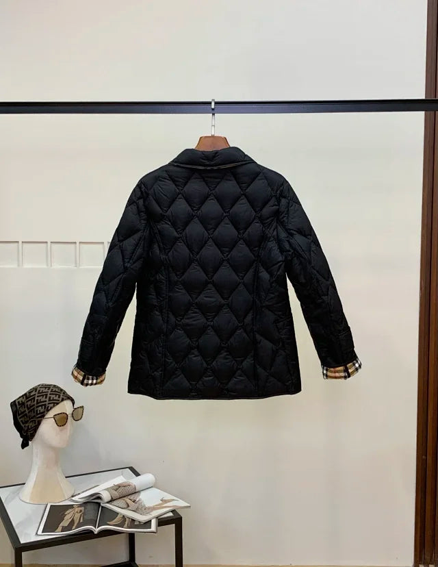 Diamond-Quilt Jacket