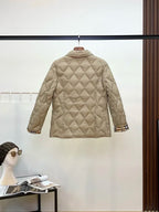 Diamond-Quilt Jacket