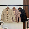 Diamond-Quilt Jacket