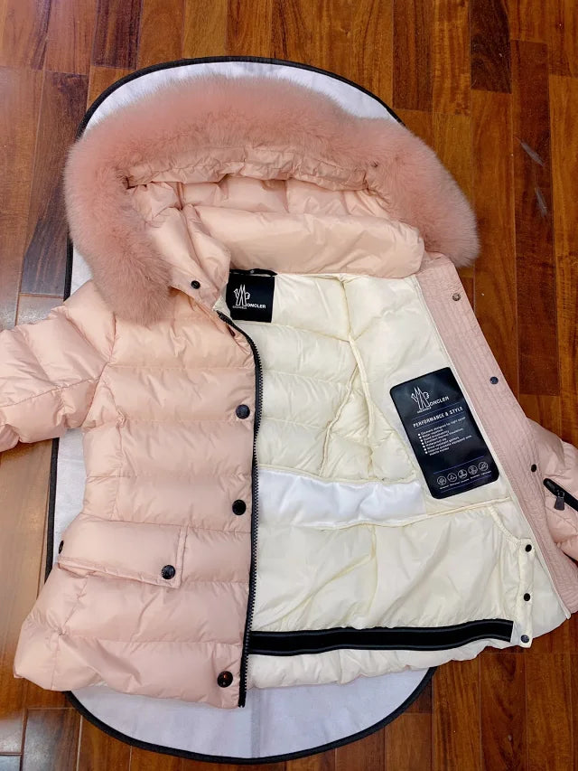 Fur-Collar Down Jacket
