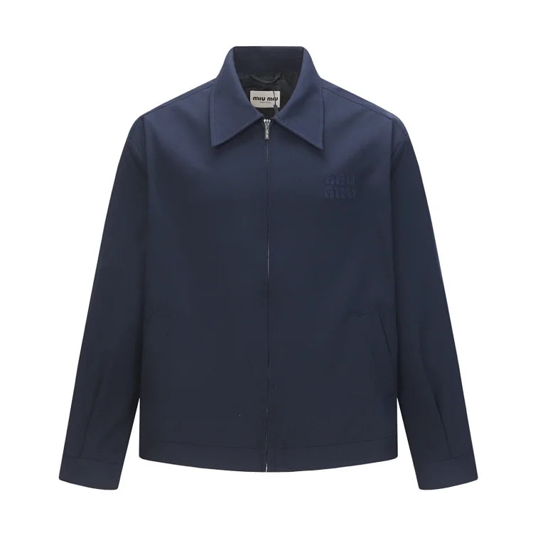 Navy Zip Jacket