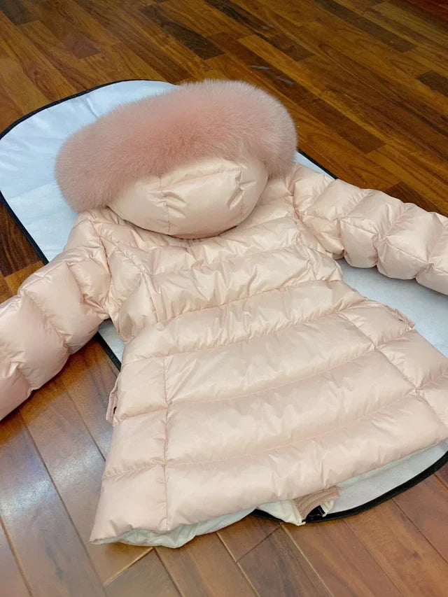 Fur-Collar Down Jacket