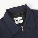 Navy Zip Jacket