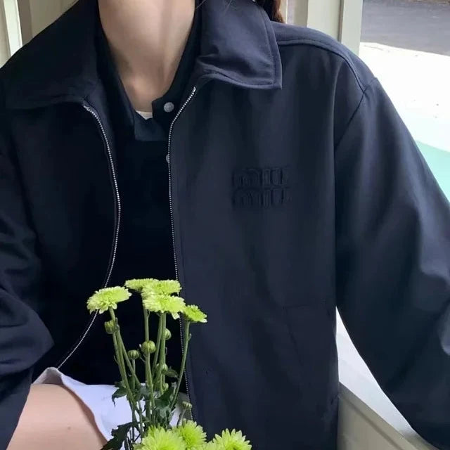 Navy Zip Jacket