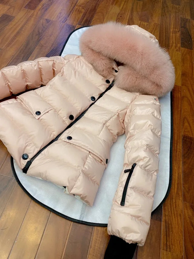 Fur-Collar Down Jacket