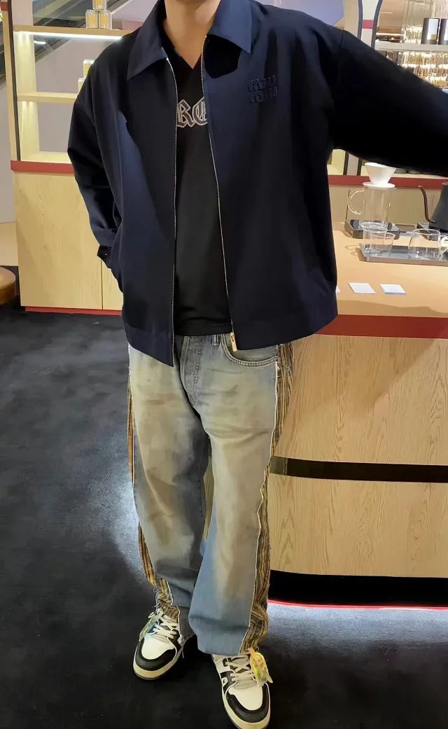 Navy Zip Jacket