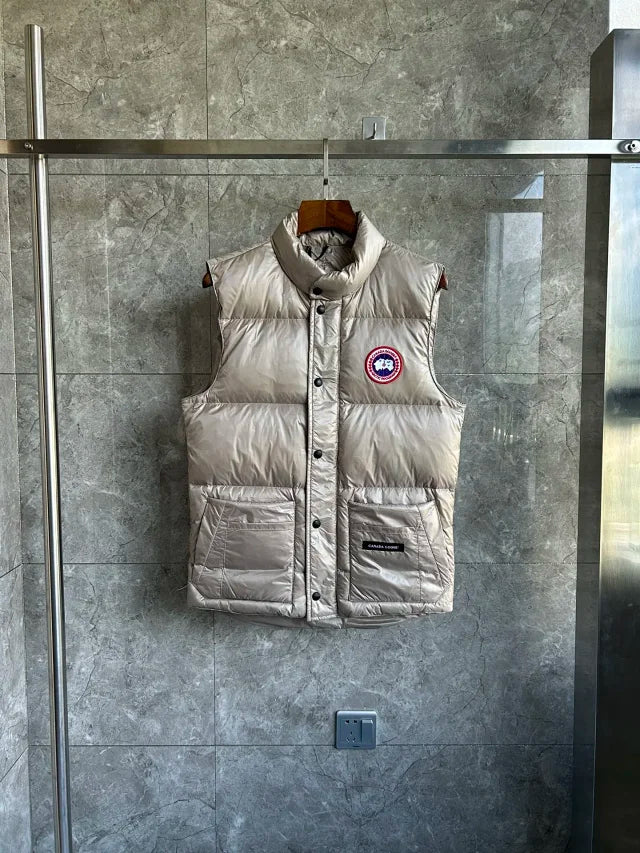 Glossy Down Vest