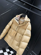 Black Down Puffer Jacket