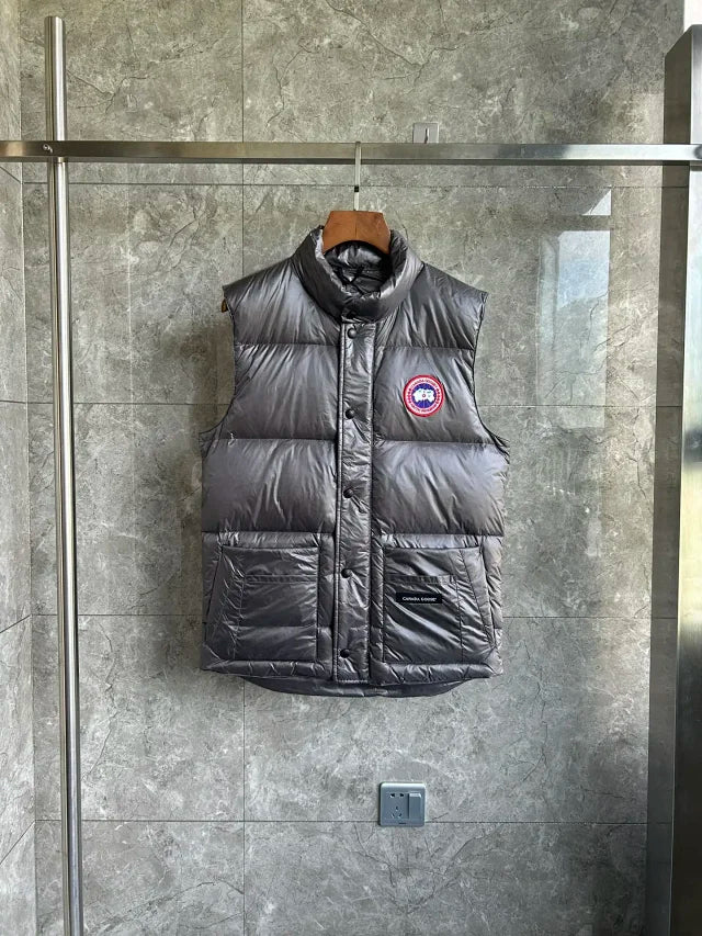 Glossy Down Vest