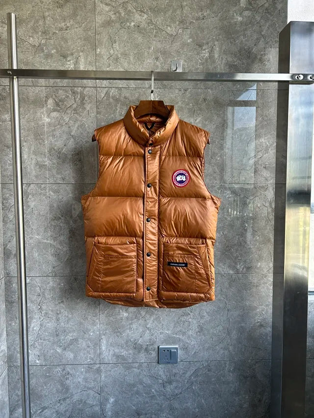 Glossy Down Vest