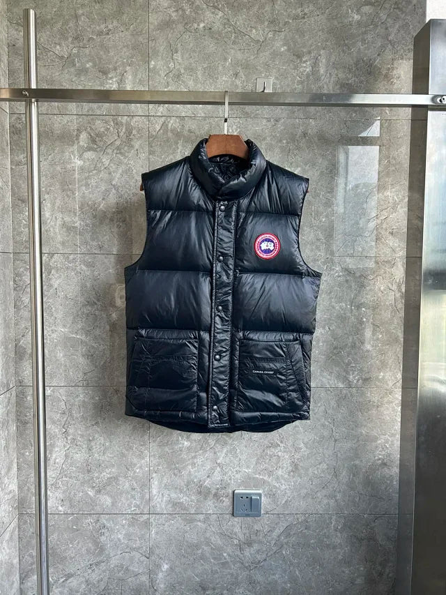 Glossy Down Vest