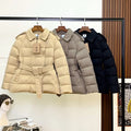 Belted Down Jacket