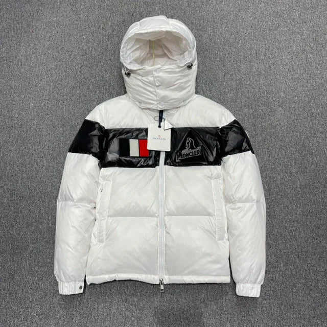 Color-Block Down Jacket