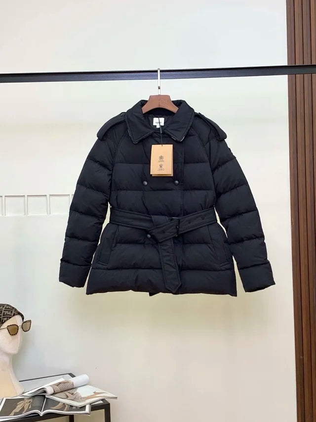 Belted Down Jacket