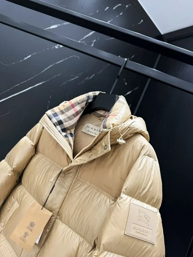 Black Down Puffer Jacket