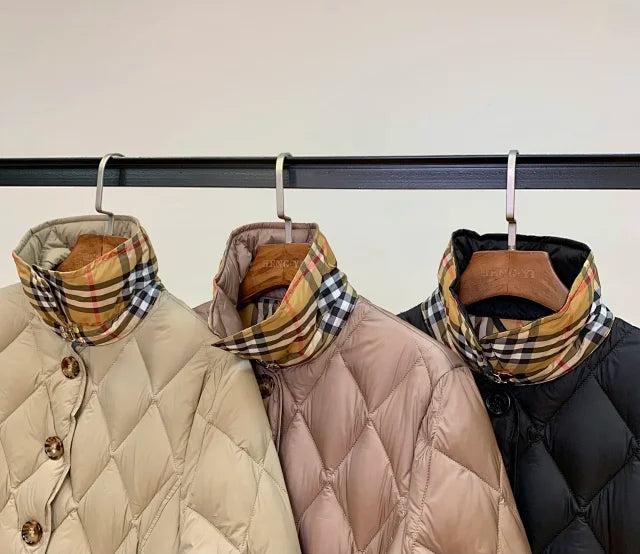 Diamond-Quilt Jacket