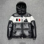 Color-Block Down Jacket