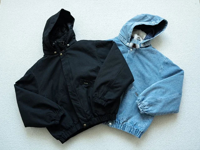 Denim Sherpa Jacket