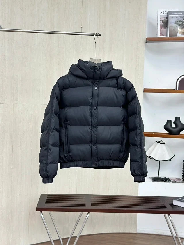 Stripe Detail Down Jacket