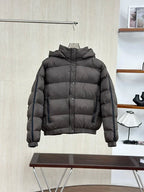 Stripe Detail Down Jacket