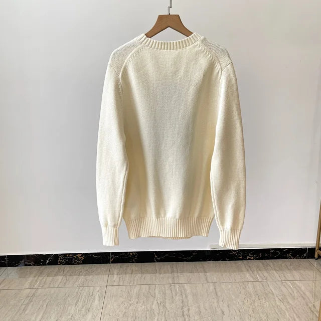 Cream USA Bear Knit Sweater