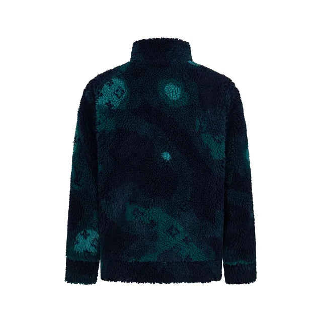 Patterned Fleece Jacket