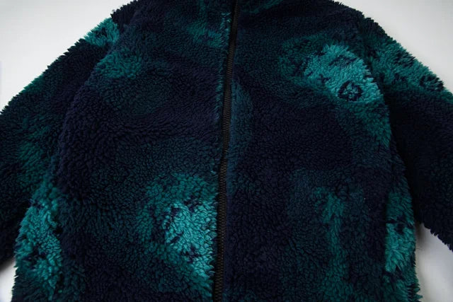 Patterned Fleece Jacket