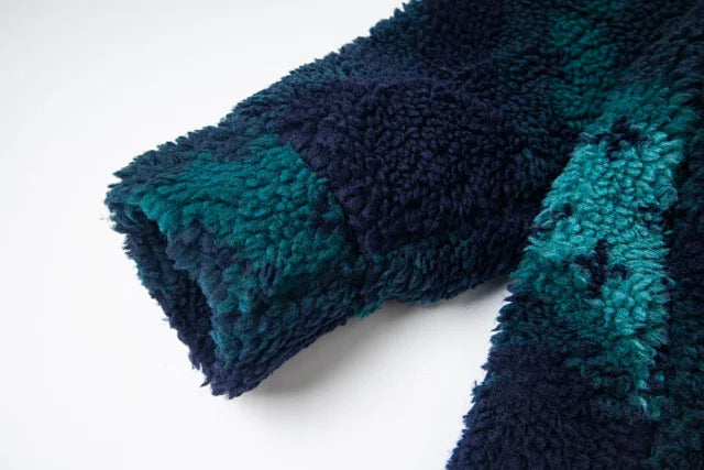 Patterned Fleece Jacket